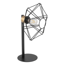 Φωτιστικό Επιτραπέζιο Vario 50349 26x28x44cm 1xE27 60W Black-Gold Sigma Lighting
