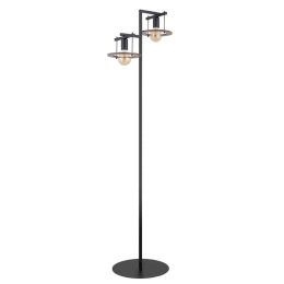 Φωτιστικό Δαπέδου Coffee 50339 35x44x160cm 2xE27 60W Black-Brown Sigma Lighting