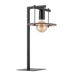 Φωτιστικό Επιτραπέζιο Coffee 50338 25x21x45cm 1xE27 60W Black-Brown Sigma Lighting