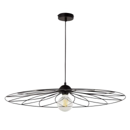 Φωτιστικό Οροφής Flower L 32053 73x73x80cm 1xE27 Black Sigma Lighting
