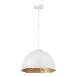 Φωτιστικό Οροφής Diament M 31373 Φ35cm 1xE27 60W White-Gold Sigma Lighting