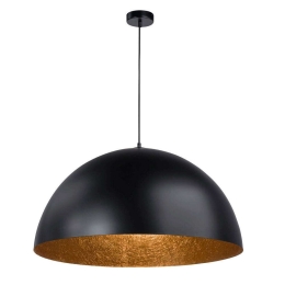 Φωτιστικό Οροφής Sfera 70 30132 Φ70cm 1xΕ27 60W Black-Copper Sigma Lighting