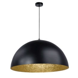 Φωτιστικό Οροφής Sfera 50 30137 1xΕ27 Black-Gold Sigma Lighting