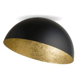 Φωτιστικό Οροφής - Πλαφονιέρα Sfera 50 32473 Φ50cm 1xE27 60W Black-Gold Sigma Lighting