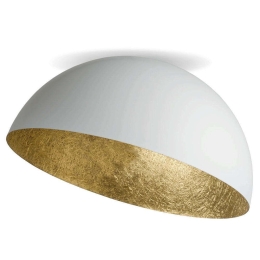 Φωτιστικό Οροφής - Πλαφονιέρα Sfera 35 32466 Φ35cm 1xE27 60W White-Gold Sigma Lighting
