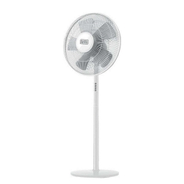 Ανεμιστήρας Pedestal Fan BXEFP60E 60W 40cm White Black&Decker