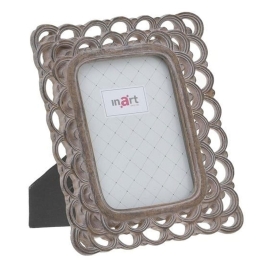 Κορνίζα 3-30-634-0171 15Χ20 Antique Brown-Beige Inart Πολυρεσίνη