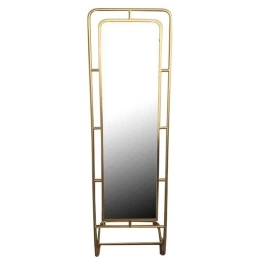 Καθρέπτης Επιδαπέδιος 3-95-161-0054 50Χ40Χ170 Gold Inart Μέταλλο