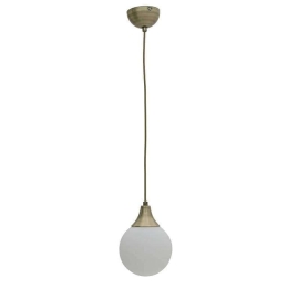 Φωτιστικό Οροφής 6-10-584-0036 Δ15Χ80 White-Ivory, Golden E27 Click Μέταλλο,Γυαλί