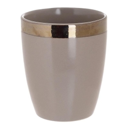 Κούπα Stoneware Σετ 6 Τμχ. 350Cc Δ8,5Χ10 3-60-332-0004 Beige-Gold Inart Πηλός