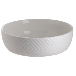 Διακοσμητικό Μπολ Πορσελάνινο 6-60-476-0026 25x25x7cm White-Ivory Click Πορσελάνη