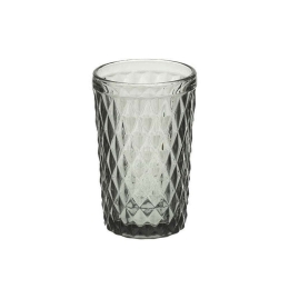Ποτήρι Νερού (Σετ 6Τμχ) 3-60-896-0046 310ml Γυάλινο Grey Inart Γυαλί