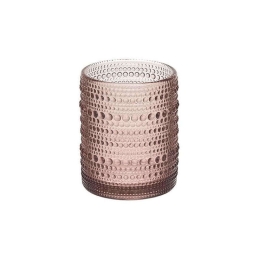 Ποτήρι Ουίσκι (Σετ 6Τμχ) 3-60-896-0054 210ml Γυάλινο Pink Inart Γυαλί