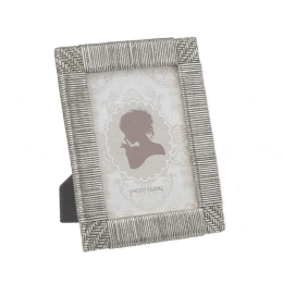 Κορνίζα 3-30-383-0212 13x18cm Silver Inart Ρητίνη