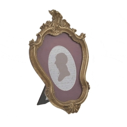 Κορνίζα 3-30-649-0019 9x13cm Gold Inart Πολυρεσίνη