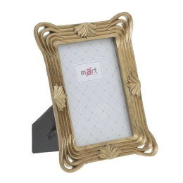 Κορνίζα 3-30-634-0149 10x15cm Gold Inart Πολυρεσίνη