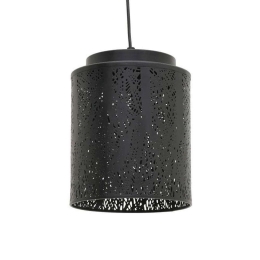 Φωτιστικό Οροφής 3-10-005-0006 Φ20x25/155cm 25W E27 Black Inart