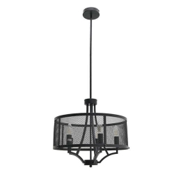Φωτιστικό Οροφής 3-10-585-0007 Φ50x45/110cm 40W 5xE14 Black-Brown Inart