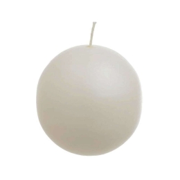 Κερί Μπάλα 3-80-474-0084 Φ8cm Ecru Inart Παραφίνη