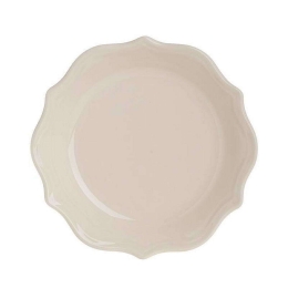 Πιάτο Βαθύ Πορσελάνινο (Σετ 12Τμχ) 6-60-177-0010 Φ22cm Cream Click Πορσελάνη