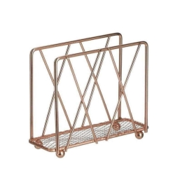 Χαρτοπετσετοθήκη Μεταλλική 6-60-373-0022 13x5x11cm Bronze Click Μέταλλο