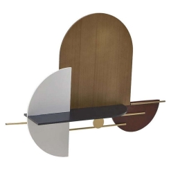 Ραφιέρα Τοίχου 3-50-465-0022 84x15x65cm Multi Inart