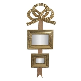 Καθρέπτης Τοίxου 3-95-297-0040 Resin 20x2x50cm Gold Inart Πολυρεσίνη