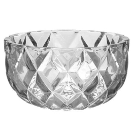 Διακοσμητικό Μπωλ 6-70-504-0086 Φ25x13cm Clear Click Γυαλί