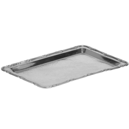 Δίσκος Σερβιρίσματος 3-70-803-0074 34x23x2cm Silver Inart Μέταλλο