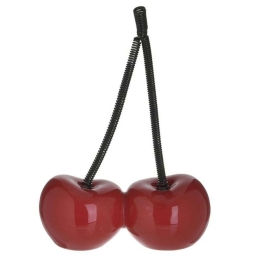 Διακοσμητικό Κεράσι 3-70-632-0022 Red 13x7x19cm Inart Κεραμικό