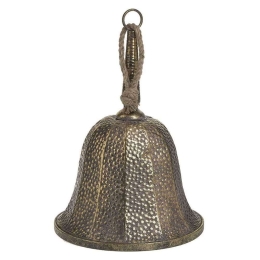 Διακοσμητική Καμπάνα 2-70-669-0044 Φ30x45/65cm Gold Inart