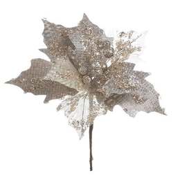 Κλαδί-Λουλούδι 2-85-084-0251 Φ24cm Gold Inart