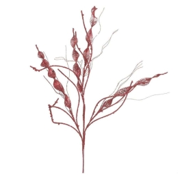 Λουλούδι-Κλαδί 2-85-652-0060 90cm Red Inart