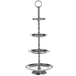 Ορντεβιέρα 4 Θέσεων 3-70-803-0107 Φ30x67cm Silver Inart Μέταλλο