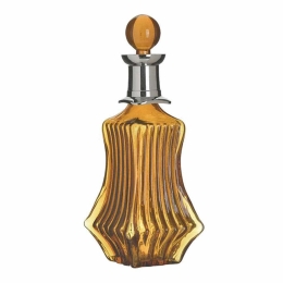 Καράφα 3-70-085-0227 11x11x31cm Honey Inart Μέταλλο,Γυαλί