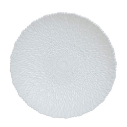 Διακοσμητική Πιατέλα 3-70-779-0028 Φ40x9cm White Inart Πορσελάνη