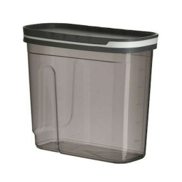Δοχείο Αποθήκευσης Τροφίμων 6-60-220-0010 20x10x18cm 1,8Lt Grey Click Πλαστικό