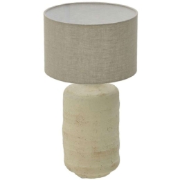 Φωτιστικό Επιτραπέζιο Paper Pulp 3-15-756-0001 Φ25x37cm Ε27 25W Ecru Inart