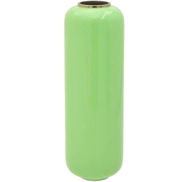 Βάζο Μεταλλικό 3-70-650-0060 Φ25x69cm Green-Gold Inart Μέταλλο