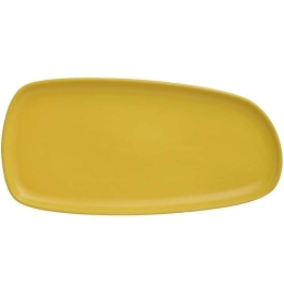 Πιατέλα Σερβιρίσματος 6-60-103-0011 30x14x2cm Yellow Click Κεραμικό