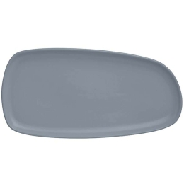 Πιατέλα Σερβιρίσματος 6-60-103-0024 30x14x2cm Blue Click Κεραμικό