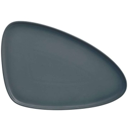 Πιατέλα Σερβιρίσματος 6-60-103-0013 34x20x2cm Blue Click Κεραμικό