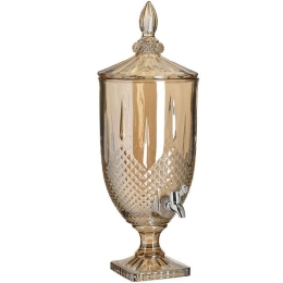 Γυάλα Με Βρυσάκι 6-60-151-0046 20x18x52cm 5lt Honey Click Γυαλί