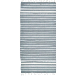 Πετσέτα Θαλάσσης Pestemal Ριγέ 5-46-807-0090 Pine-White Ble Θαλάσσης 100% Βαμβάκι