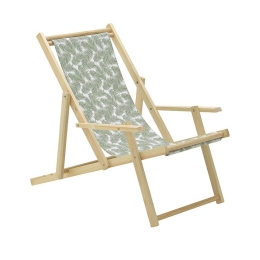 Σεζλόνγκ Ξύλινη 6-50-528-0019 100x64x85-40 Natural-Green Click