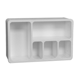 Κομοδίνο Ξύλινο 3-50-860-0007 40x20x60 White Inart