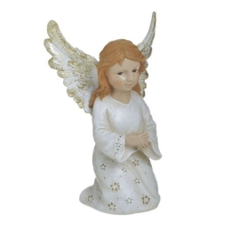 Άγγελος 2-70-547-0191 15x11x24cm White-Gold Inart