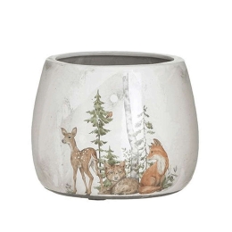 Βάζο Xmas 2-70-507-0003 Φ20x15cm Multi Inart
