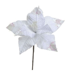 Λουλούδι - Κλαδί 2-85-397-0102 55cm White Inart