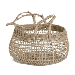 Καλάθι Wevon 0550020 (17x22x14/26) Natural Soulworks Ψάθα